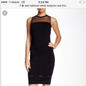 Sam Edelman Navy Small bodycon dress NWT